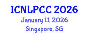 International Conference on Natural Language Processing and Cognitive Computing (ICNLPCC) January 11, 2026 - Singapore, Singapore