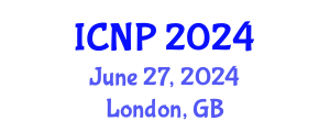 International Conference on Natural Products (ICNP) June 27, 2024 - London, United Kingdom