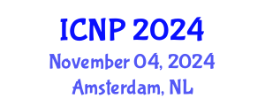 International Conference on Natural Products (ICNP) November 04, 2024 - Amsterdam, Netherlands