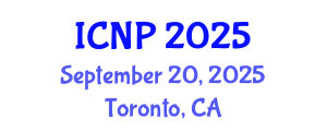 International Conference on Natural Products (ICNP) September 20, 2025 - Toronto, Canada
