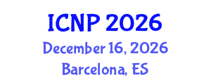 International Conference on Natural Products (ICNP) December 16, 2026 - Barcelona, Spain International Conference on Natural Products (ICNP) December 16, 2026 - Barcelona, Spain