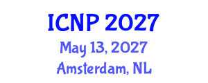 International Conference on Neonatology and Pediatrics (ICNP) May 13, 2027 - Amsterdam, Netherlands International Conference on Neonatology and Pediatrics (ICNP) May 13, 2027 - Amsterdam, Netherlands