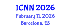 International Conference on Neural Networks (ICNN) February 11, 2026 - Barcelona, Spain