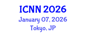 International Conference on Neural Networks (ICNN) January 07, 2026 - Tokyo, Japan