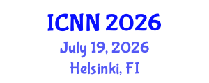 International Conference on Neural Networks (ICNN) July 19, 2026 - Helsinki, Finland