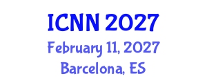 International Conference on Neural Networks (ICNN) February 11, 2027 - Barcelona, Spain International Conference on Neural Networks (ICNN) February 11, 2027 - Barcelona, Spain
