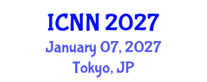 International Conference on Neural Networks (ICNN) January 07, 2027 - Tokyo, Japan International Conference on Neural Networks (ICNN) January 07, 2027 - Tokyo, Japan