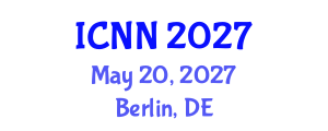 International Conference on Neural Networks (ICNN) May 20, 2027 - Berlin, Germany International Conference on Neural Networks (ICNN) May 20, 2027 - Berlin, Germany