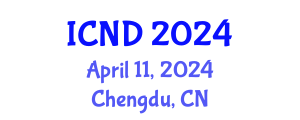 International Conference on Neurodevelopmental Disorders (ICND) April 11, 2024 - Chengdu, China