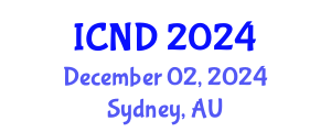 International Conference on Neurodevelopmental Disorders (ICND) December 02, 2024 - Sydney, Australia