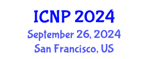 International Conference on Neurological Physiotherapy (ICNP) September 26, 2024 - San Francisco, United States