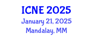 International Conference on Neurology and Epidemiology (ICNE) January 21, 2025 - Mandalay, Myanmar