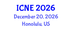 International Conference on Neurology and Epidemiology (ICNE) December 20, 2026 - Honolulu, United States International Conference on Neurology and Epidemiology (ICNE) December 20, 2026 - Honolulu, United States
