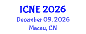 International Conference on Neurology and Epidemiology (ICNE) December 09, 2026 - Macau, China International Conference on Neurology and Epidemiology (ICNE) December 09, 2026 - Macau, China
