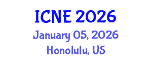 International Conference on Neurology and Epidemiology (ICNE) January 05, 2026 - Honolulu, United States International Conference on Neurology and Epidemiology (ICNE) January 05, 2026 - Honolulu, United States