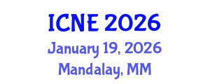 International Conference on Neurology and Epidemiology (ICNE) January 19, 2026 - Mandalay, Myanmar International Conference on Neurology and Epidemiology (ICNE) January 19, 2026 - Mandalay, Myanmar