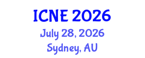 International Conference on Neurology and Epidemiology (ICNE) July 28, 2026 - Sydney, Australia International Conference on Neurology and Epidemiology (ICNE) July 28, 2026 - Sydney, Australia