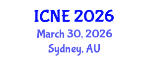 International Conference on Neurology and Epidemiology (ICNE) March 30, 2026 - Sydney, Australia International Conference on Neurology and Epidemiology (ICNE) March 30, 2026 - Sydney, Australia