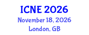 International Conference on Neurology and Epidemiology (ICNE) November 18, 2026 - London, United Kingdom International Conference on Neurology and Epidemiology (ICNE) November 18, 2026 - London, United Kingdom