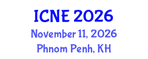 International Conference on Neurology and Epidemiology (ICNE) November 11, 2026 - Phnom Penh, Cambodia International Conference on Neurology and Epidemiology (ICNE) November 11, 2026 - Phnom Penh, Cambodia