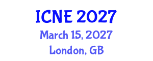 International Conference on Neurology and Epidemiology (ICNE) March 15, 2027 - London, United Kingdom International Conference on Neurology and Epidemiology (ICNE) March 15, 2027 - London, United Kingdom