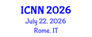 International Conference on Neuropathy and Neurology (ICNN) July 22, 2026 - Rome, Italy