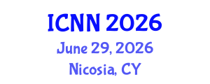 International Conference on Neuropathy and Neurology (ICNN) June 29, 2026 - Nicosia, Cyprus International Conference on Neuropathy and Neurology (ICNN) June 29, 2026 - Nicosia, Cyprus