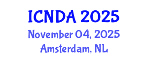 International Conference on Neuropsychiatric Disorders and Autism (ICNDA) November 04, 2025 - Amsterdam, Netherlands