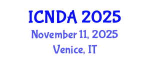 International Conference on Neuropsychiatric Disorders and Autism (ICNDA) November 11, 2025 - Venice, Italy