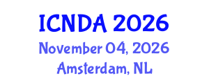 International Conference on Neuropsychiatric Disorders and Autism (ICNDA) November 04, 2026 - Amsterdam, Netherlands