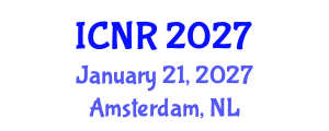 International Conference on Neurorehabilitation (ICNR) January 21, 2027 - Amsterdam, Netherlands