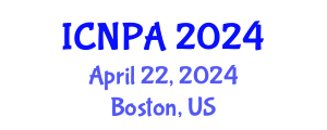 International Conference on Neutrino Physics and Astrophysics (ICNPA) April 22, 2024 - Boston, United States