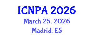 International Conference on Neutrino Physics and Astrophysics (ICNPA) March 25, 2026 - Madrid, Spain