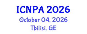 International Conference on Neutrino Physics and Astrophysics (ICNPA) October 04, 2026 - Tbilisi, Georgia