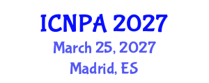 International Conference on Neutrino Physics and Astrophysics (ICNPA) March 25, 2027 - Madrid, Spain International Conference on Neutrino Physics and Astrophysics (ICNPA) March 25, 2027 - Madrid, Spain