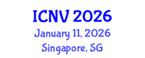 International Conference on Noise and Vibration (ICNV) January 11, 2026 - Singapore, Singapore