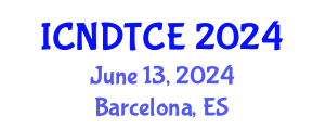 International Conference on Non-Destructive Testing in Civil Engineering (ICNDTCE) June 13, 2024 - Barcelona, Spain