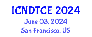 International Conference on Non-Destructive Testing in Civil Engineering (ICNDTCE) June 03, 2024 - San Francisco, United States