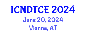 International Conference on Non-Destructive Testing in Civil Engineering (ICNDTCE) June 20, 2024 - Vienna, Austria
