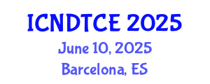 International Conference on Non-Destructive Testing in Civil Engineering (ICNDTCE) June 10, 2025 - Barcelona, Spain