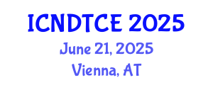 International Conference on Non-Destructive Testing in Civil Engineering (ICNDTCE) June 21, 2025 - Vienna, Austria