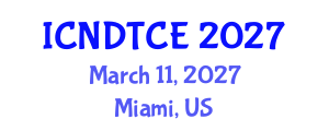 International Conference on Non-Destructive Testing in Civil Engineering (ICNDTCE) March 11, 2027 - Miami, United States International Conference on Non-Destructive Testing in Civil Engineering (ICNDTCE) March 11, 2027 - Miami, United States