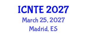 International Conference on Nondestructive Testing and Evaluation (ICNTE) March 25, 2027 - Madrid, Spain International Conference on Nondestructive Testing and Evaluation (ICNTE) March 25, 2027 - Madrid, Spain