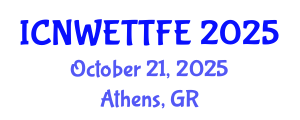 International Conference on Novel Wearable E-Textile Technologies and Flexible Electronics (ICNWETTFE) October 21, 2025 - Athens, Greece