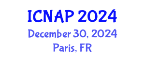 International Conference on Nuclear and Atomic Physics (ICNAP) December 30, 2024 - Paris, France