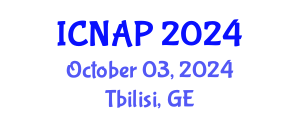 International Conference on Nuclear and Atomic Physics (ICNAP) October 03, 2024 - Tbilisi, Georgia