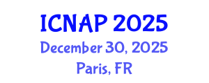 International Conference on Nuclear and Atomic Physics (ICNAP) December 30, 2025 - Paris, France