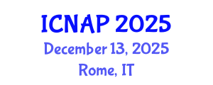 International Conference on Nuclear and Atomic Physics (ICNAP) December 13, 2025 - Rome, Italy