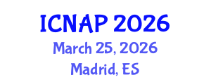 International Conference on Nuclear and Atomic Physics (ICNAP) March 25, 2026 - Madrid, Spain