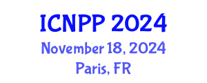 International Conference on Nuclear and Particle Physics (ICNPP) November 18, 2024 - Paris, France